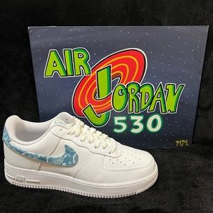 ❌SOLD❌Wmns Air Force 1 Low ‘Blue Paisley’